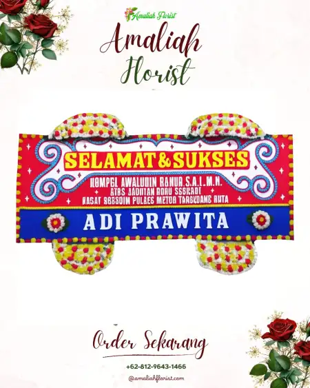 Papan Bunga Ucapan Selamat Rajawangi