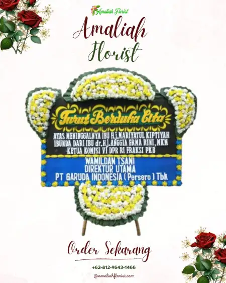 Papan Bunga Duka Rajawangi